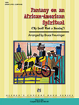 Fantasy on an African-American Spiritual Concert Band sheet music cover